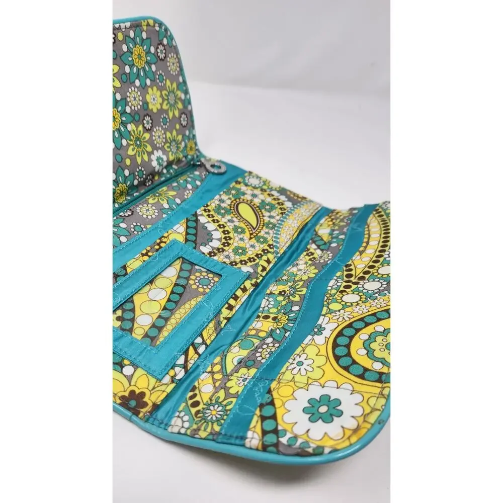 Vera Bradley Lemon Parfait Trifold Wallet - Picture 6 of 8